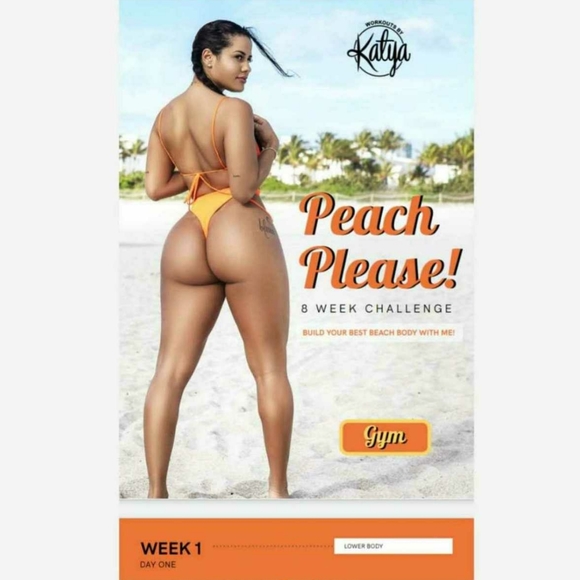 Katya Henry Peach Please Home/Gym - Picture 2 of 2